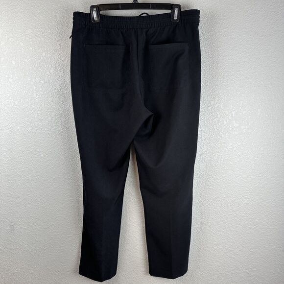 Athleta Womens Endeavor Straight Leg Pants Size 10 Black Pockets Drawstring - Picture 4 of 6